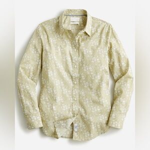 J.Crew Liberty London Slim-fit button down shirt in Capel floral fabric, Size 8